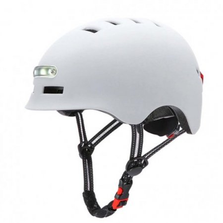 Aibecy Riding Helmet With Light Scooter Safety Helmet Electric Bicycle Safety Helmet With Flashing Light Safety Cap Protective Helmet With Light