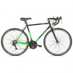 Kent 700c RoadTech Men's Bike, Black/Green