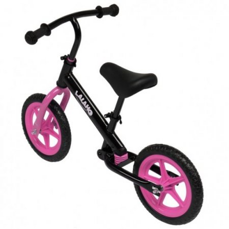 DODENSHA Toddler Kids Balance Bike with Adjustable Seat, Unisex Pink