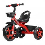 Kids Tricycle, Kids Toddler Readily Assembled Adjustable Beginner Trike, Tricycle Bike with Storage Bin, Toddler Stroll and Ride Trike, Easy Steer