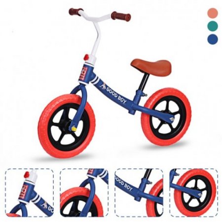 SELLCLUB 11-Inch Balance Bike toddler Training Bike seat Height Adjustable aluminum Balance Bike tomake Riding Easy For Kids Ages 2-6years kids Balance Bike