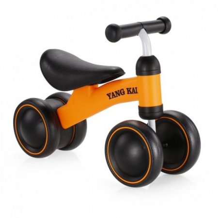 Goolrc Suitable for Age 1-3 Year Baby Balance Bike 4 Wheels Learn To Walk No Foot Pedal Riding Toy