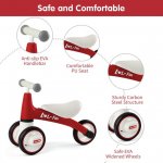 LOL-FUN LOL-FUN Baby Balance Bike for 1 Year Old Boy and Girl Gifts, Toddler Bike for One Year Old First Birthday Gifts - Red