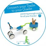 Chillafish QUADIE + TRAILIE: 4-Wheeler "Grow-with-Me" Ride-On Quad and Trailer Combo,By Visit the Chillafish Store