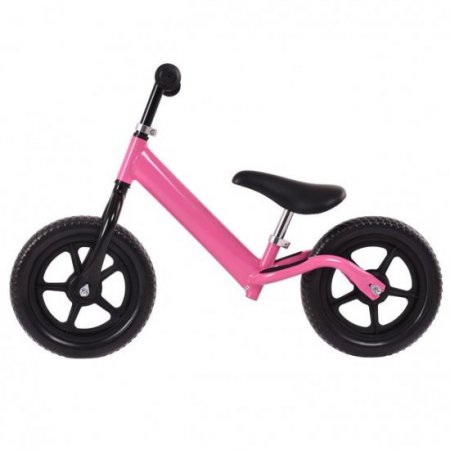 Apontus 12" Balance Kids No-Pedal Learning Bicycle - Black