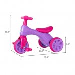 Topbuy Toddler Tricycle Balance Bike Kid Children Gift w/ Storage Box