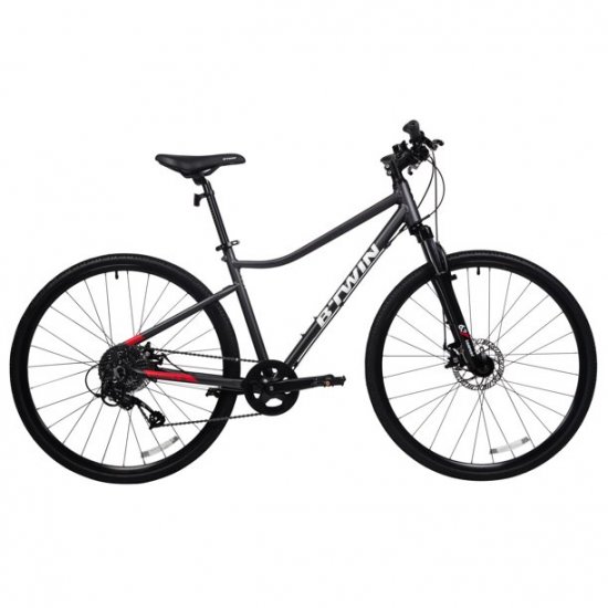 Decathlon - Riverside Hybrid Bike 500, S, 700c, Dark Gray