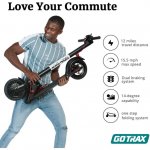 Gotrax GXL V2 Commuting Electric Scooter - 8.5" Air Filled Tires - 15.5MPH & 9-12 Mile Range - Version 2