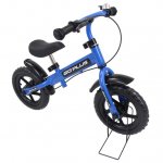 Costway Goplus 12'' Blue Kids Balance Bike Children Boys & Girls with Brakes and Bell Exercise