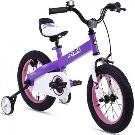 RoyalBaby Honey Lilac 12 inch Kid's Bicycle