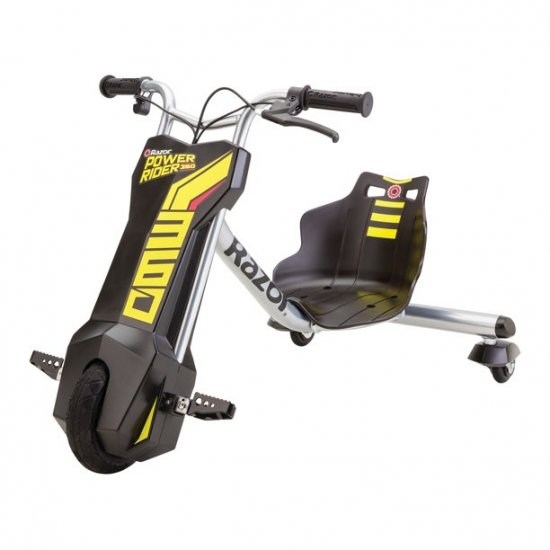 Razor PowerRider 360 Electric Tricycle Yellow/ Black