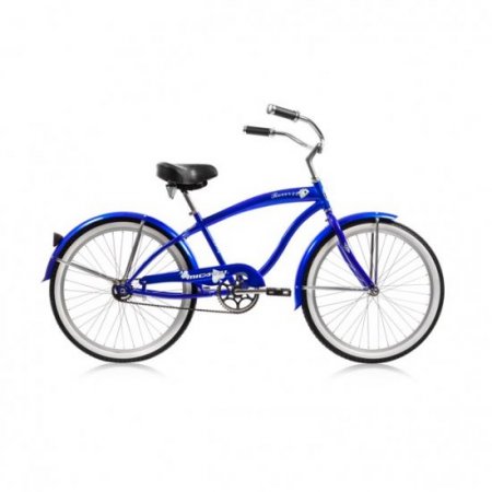 Micargi ROVER 24" Men's Beach Cruiser-Blue / Alloy