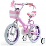 RoyalBaby Bunny Girl's Bike Pink 12 inch Kid's bicycle