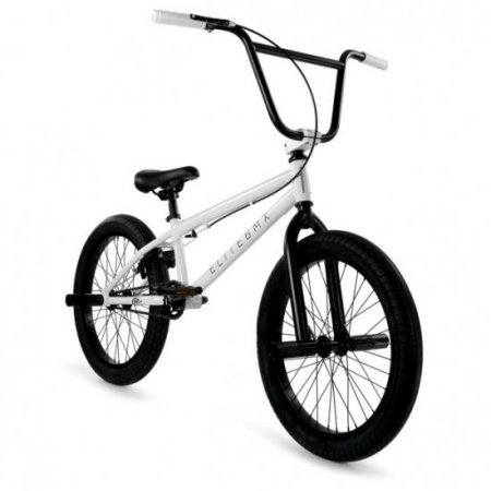 Elite BMX Bike Stealth 20" - White - AMZ KIT