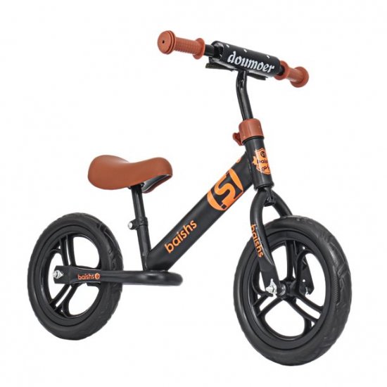 SINGES 12\'\' Kid Balance Bike Training No-Pedal Learn To Ride Pre Push Bicycle Foam Tire Adjustable For 1-6 years old Toddlers Kids