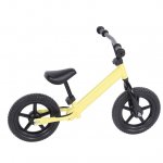 Anggrek ANGGREK 4 Colors Classic Kids Learn To Ride Pre Bike Adjustable Seat No-pedal Bicycle, 12inch Wheel Carbon Steel Kids Balance Bicycle