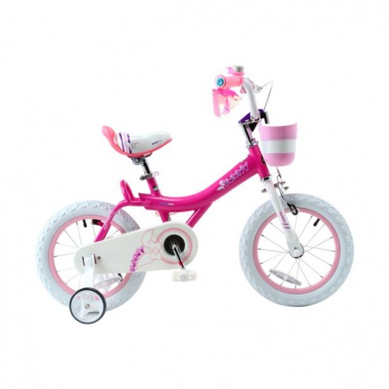 RoyalBaby Bunny Girl\'s Bike Fushcia 16 inch Kid\'s bicycle