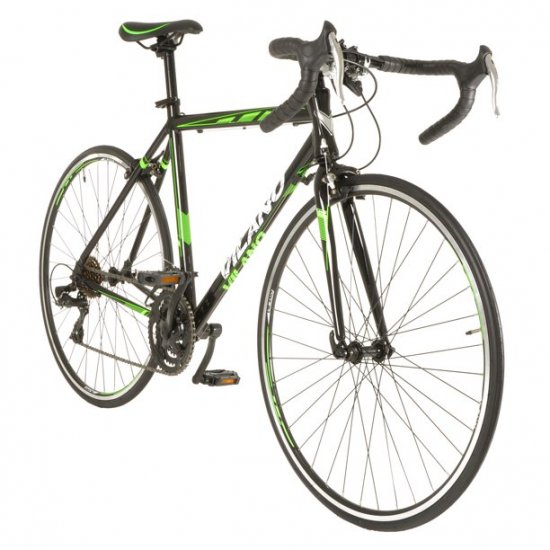 Vilano R2 Commuter 21 Speed 700c Aluminum Road Bike in Black, 54 cm Medium