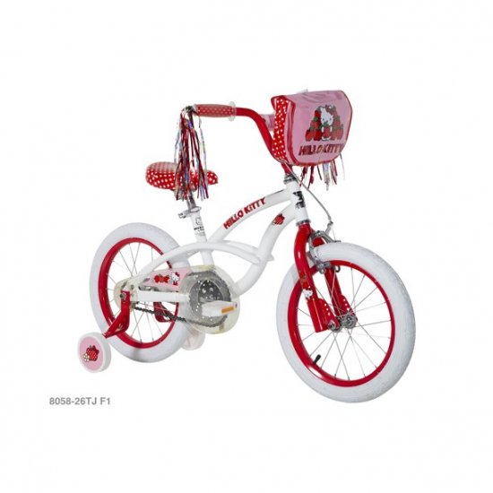 Hello Kitty Hello Kitty 16\" Bike For Girls with Custom Hello Kitty Graphics by Dynacraft