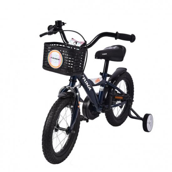 14\" 16\" Kids Bike Bicycle Boys & Girls Carbon Steel Safety with Training Wheels Disk Brake