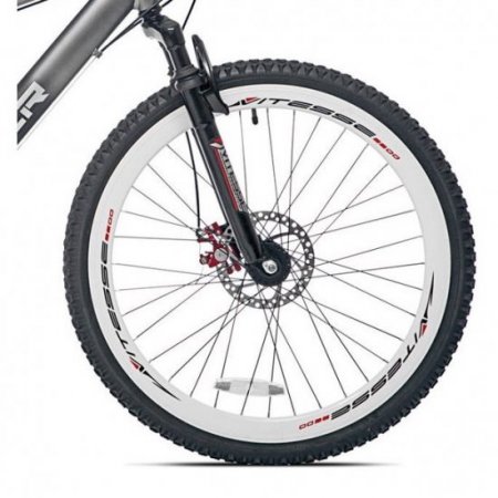 Kent 26" Men's KZR Front Suspension Mountain Bike, Gray-black