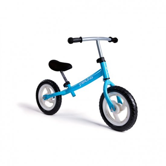 WonkaWoo WonkaWoo Ride and Glide Mini-Cycle Balance Bike, Light Blue, 12\"