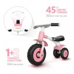 Besrey besrey Baby Balance Bike Bicycle, Cute Toddler Balance Bike Bicycle with 3 Wheels for Boys Girls 1 -2 Year Old, Train Baby from Standing to Running with Comfortable Seat, No Pedal