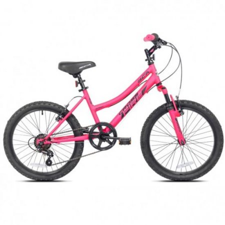 BCA 20" Crossfire 6-Speed Girl's Mountain Bike, Pink/Black