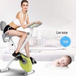 Yotoy indoor Cycling Folding Magnetic Erection Bike Stationary Bike with Tablet Stand