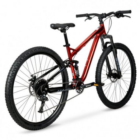 Hyper 29" Explorer Men's Dual Suspension Mountain Bike, Red