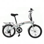 Xspec 20" 7 Speed City Folding Compact Bike Bicycle Urban Commuter Shimano, White