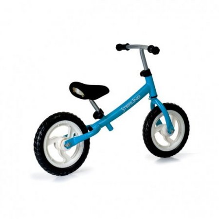 WonkaWoo WonkaWoo Ride and Glide Mini-Cycle Balance Bike, Light Blue, 12"