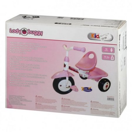 Kiddi-O Lady Buggy Fold N' Ride, 1.0 CT