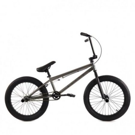 Elite 20" BMX Stealth Bicycle Freestyle Bike 1 Piece Crank Gunmetal Grey 2021