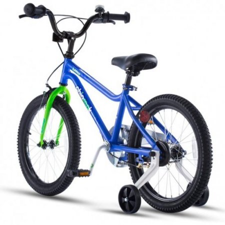 RoyalBaby Chipmunk 12 inch MK Sports Kids Bike Summer Blue With Training Wheels