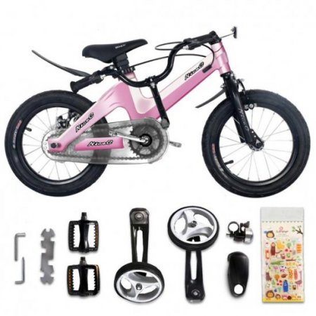 NiceC 18" BMX Kids Bike, Pink