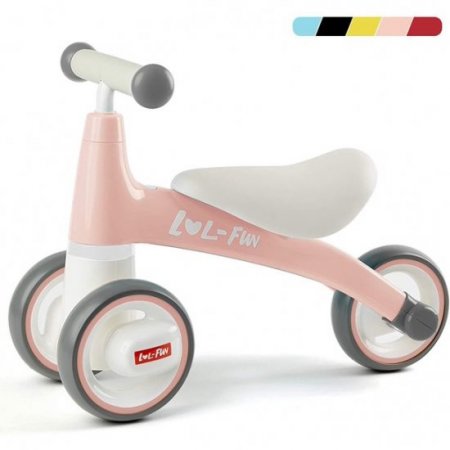 LOL-FUN LOL-FUN Baby Balance Bike for 1 Year Old Boy and Girl Gifts, Toddler Bike for One Year Old First Birthday Gifts - Pink