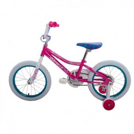 Apollo Heartbreaker 16" Kid's Bicycle, Magenta