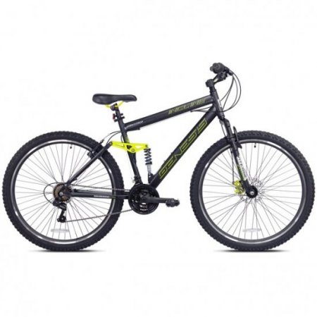 Genesis 29" Incline Men's Mountain Bike, Black/Yellow