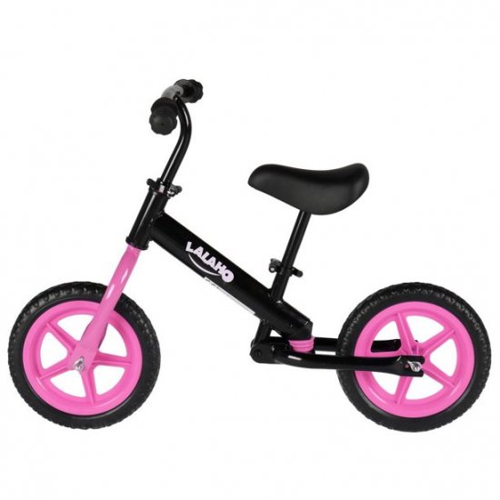 LALAHO LALAHO Balance Bikes for 2 to 5 Years Old Toddlers, 110lbs Weight Capacity - Train Toddlers Balance Ability - Pink