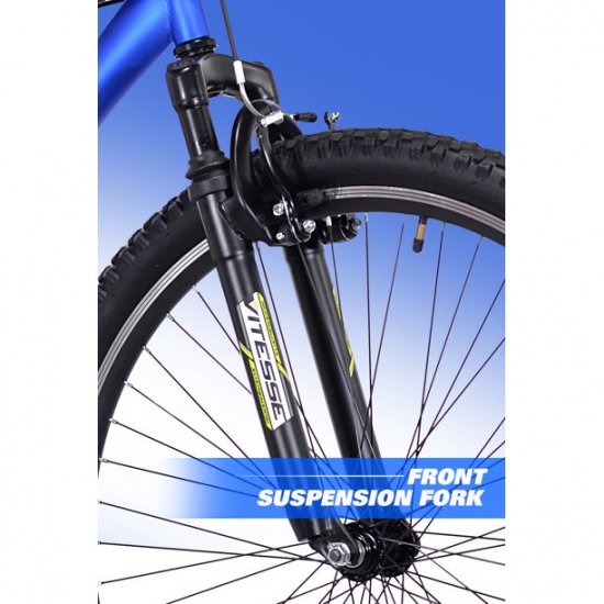 Kent 29\" Flexor Men\'s Dual Suspension Mountain Bike, Blue