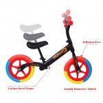 Hongyi Balance Bike for Kids and Toddlers,Hongyi No Pedal Toddler Training Bike Push Bike,Kids Balance Bike,Sport Training Bicycle Walker for Children,Black, Yellow,