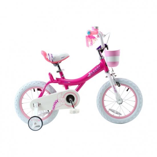 Royalbaby Bunny Girl\'s Bike 12 In. Kid\'s Bicycle, Fuchsia (Open Box)