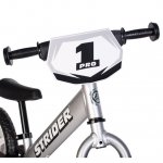 STRIDER Strider - 12 Pro Balance Bike, Ages 18 Months to 5 Years - Silver