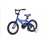 TITAN Champion Boys BMX Bike with Training Wheels, 16-Inch, Blue