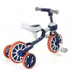 KWANSHOP KWANSHOP balance Bicycle, W/ Removable Wheels, Ages 1, Blue, Preschool Kids Bike