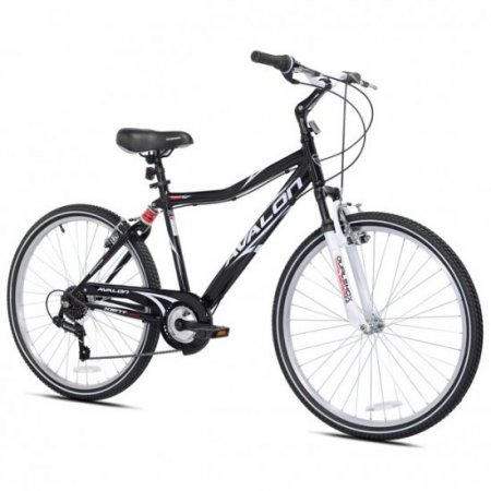 Kent 26" Avalon Comfort Men's Bike with Full Suspension, Black