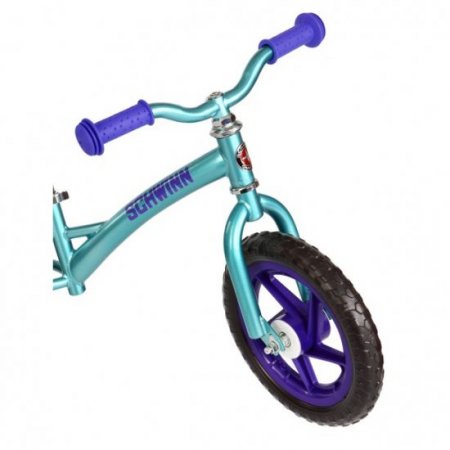 Schwinn Schwinn Skip 2 Balance Bike for Learning to Ride, 12-inch wheels, ages 2 - 4, Teal / Purple