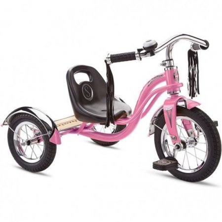 Schwinn Roadster Tricycle for Toddlers and Kids pink