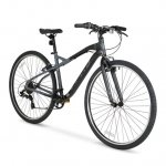 Hyper Bicycles 700c Adult Urban Bike, Black/Gray